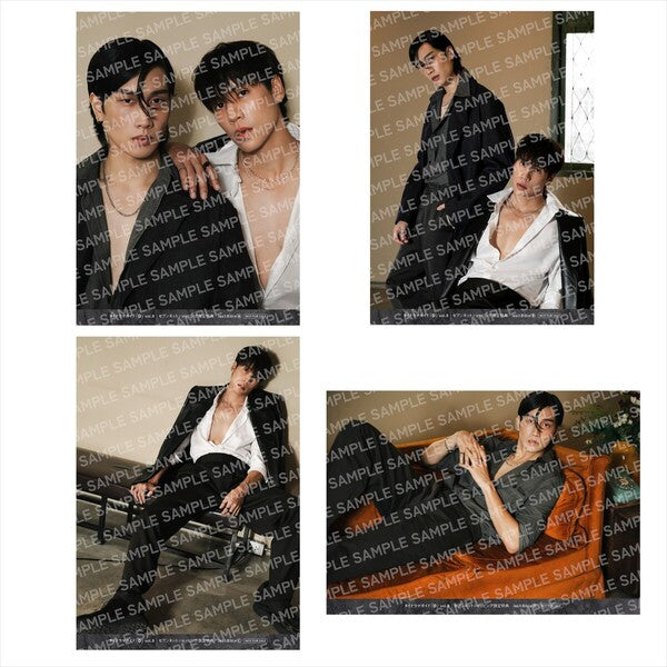 タイドラマガイドD (Thai Drama Guide D) Magazine vol.8 ft. JES & BIBLE / FREEN & BECKY + Japan Exclusive Bonus: Jes & Bible 2L size bromide