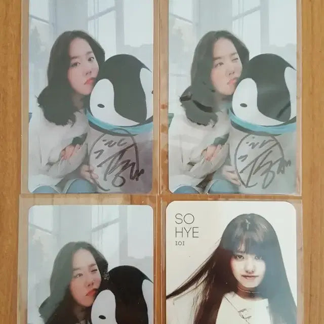 소혜2 굿즈/소혜 친필 사인 포카/아이오아이 소혜