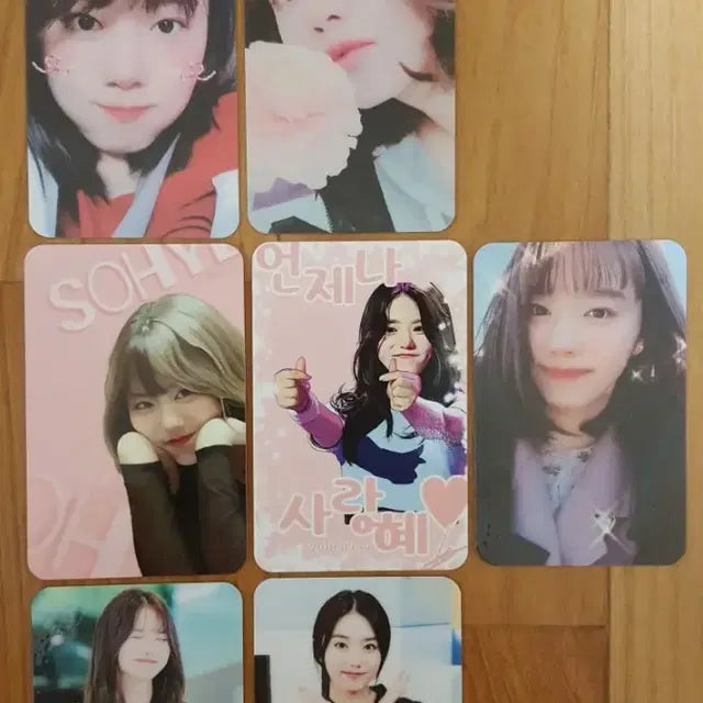 소혜2 굿즈/소혜 친필 사인 포카/아이오아이 소혜