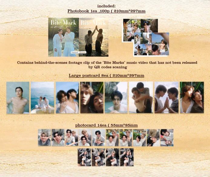 SMART BOOM - Official First Photobook Of SmartBoom <Bite Mark>