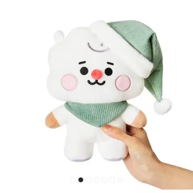 방탄소년단 BT21 미개봉 홀리데이 윈터 알제이 RJ 스탠딩 인형