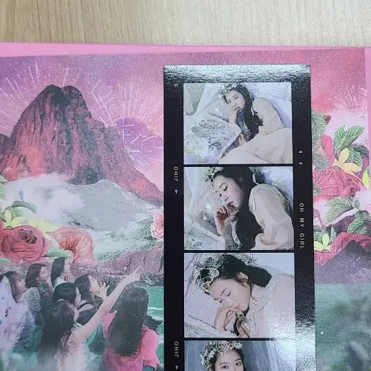 오마이걸 다계절 불꽃놀이 포카양도해요~~