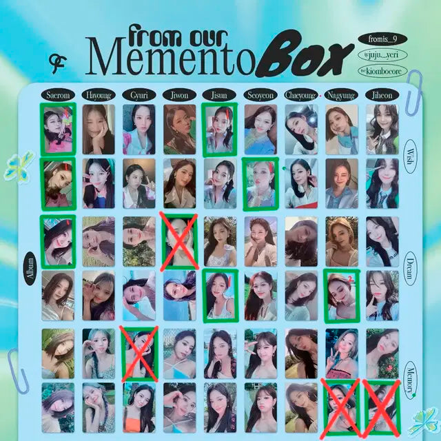 프로미스나인 앨범 구성품 판매(가격인하)
