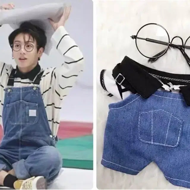 bts 방탄 방탄소년단 정국 jk 20cm 인형옷 풀세트