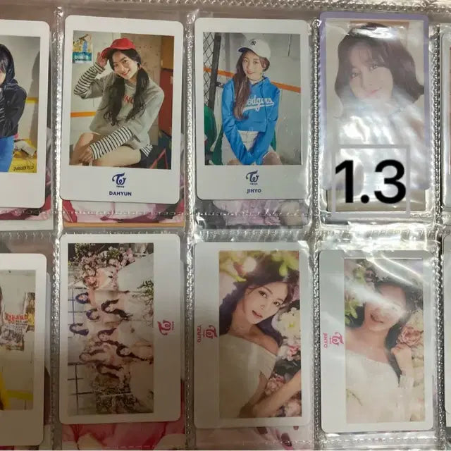트와이스 일본 토레카 한정판 포카