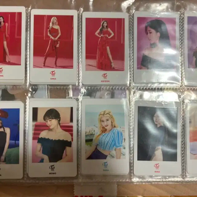 트와이스 일본 토레카 한정판 포카