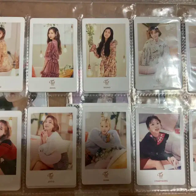 트와이스 일본 토레카 한정판 포카