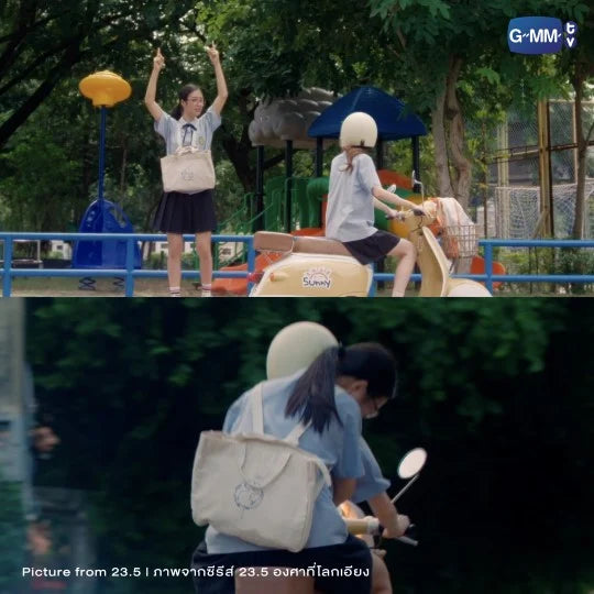 GMMTV - MILKLOVE 23.5 ONGSA CONVERTIBLE BACKPACK + MILKLOVE POSTCARD GIFT