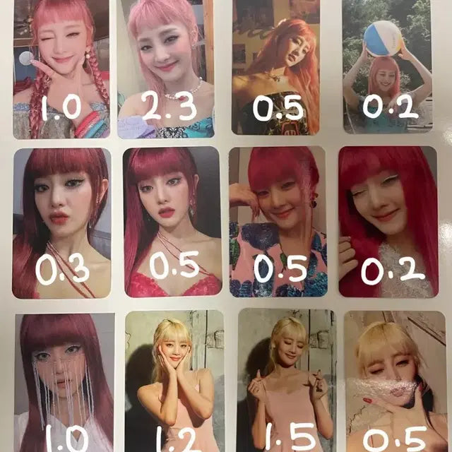 (여자)아이들 포카 증사 판매