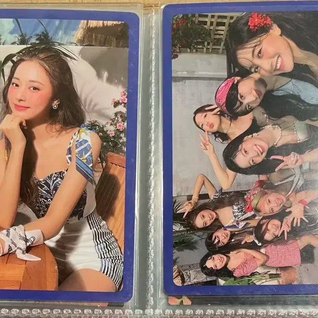 트와이스 예약판매 포토카드 트와이스제베원라이즈아이브에스파