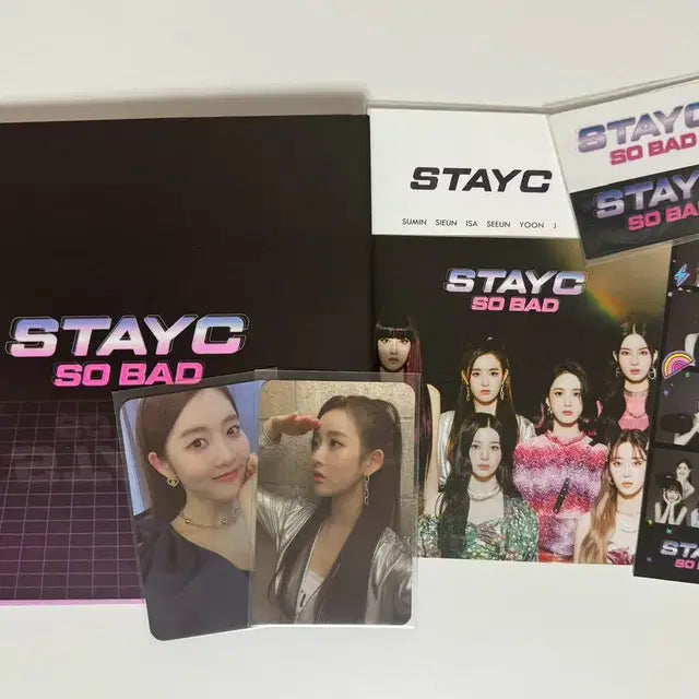 스테이쓰 so bad 앨범 + 포카