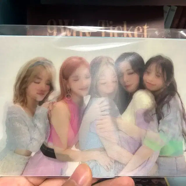 (네고가능)프로미스나인 톡앤톡 렌티큘러 판매합니다.