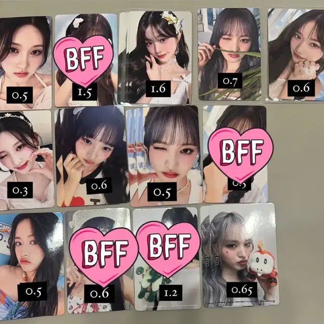 아이브 포토카드 양도 포카 원영 유진 이서 가을 레이 리즈 미공포 럭드사