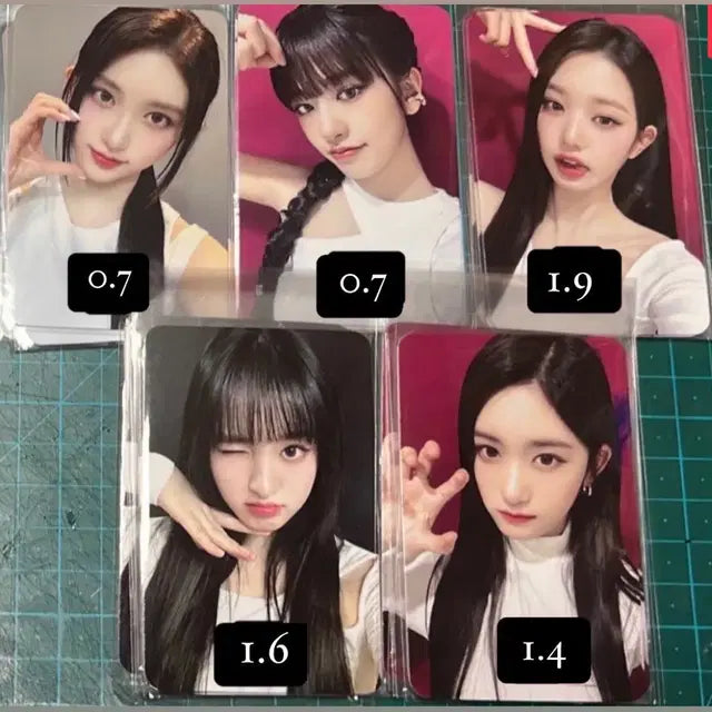 아이브 포토카드 양도 포카 원영 유진 이서 가을 레이 리즈 미공포 럭드사