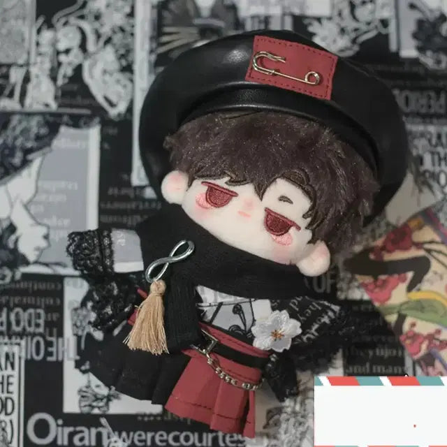 10cm인형옷 베레모기모노세트