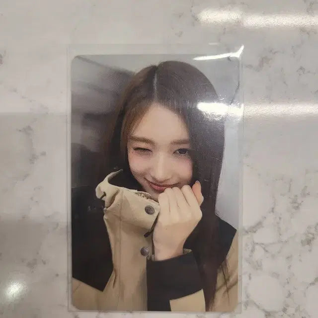 아이브 이서 The north face 광고포카
