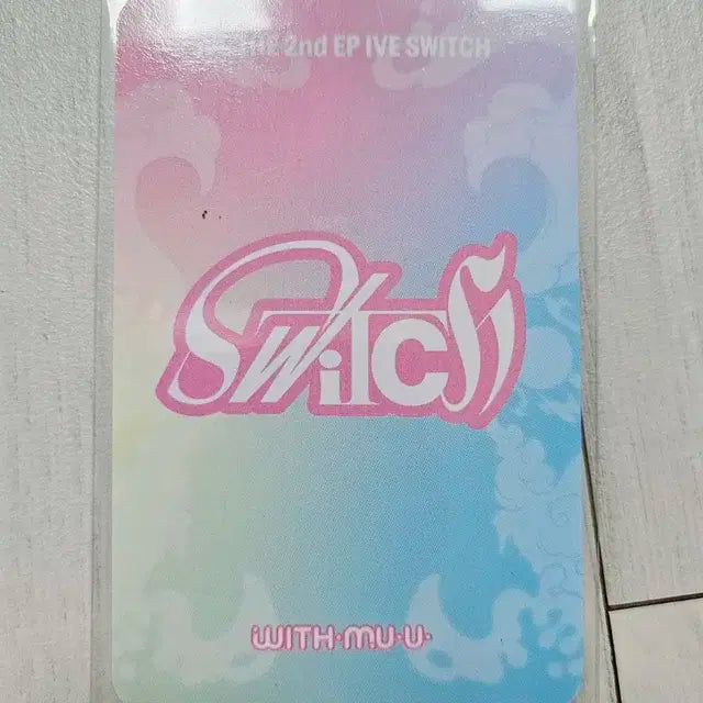 아이브 가을 스위치 특전 포카 판매