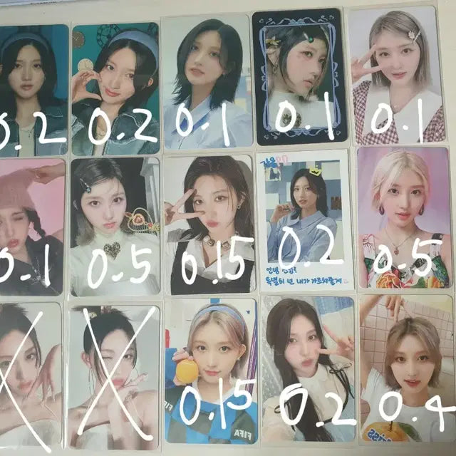 급처)아이브 포카 팝니다