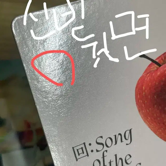 여자친구 애플 포카