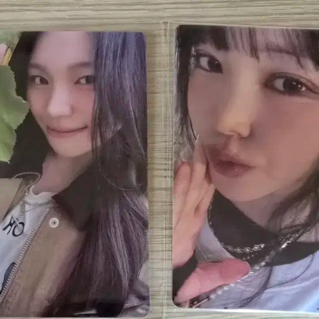 미개봉) 여자친구 우다계 위버스 대면팬싸 미공포 2종 팝니다