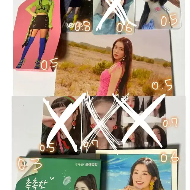 (급처) 레드벨벳 아이린 포카 엽서 등신대 폴라로이드 판매