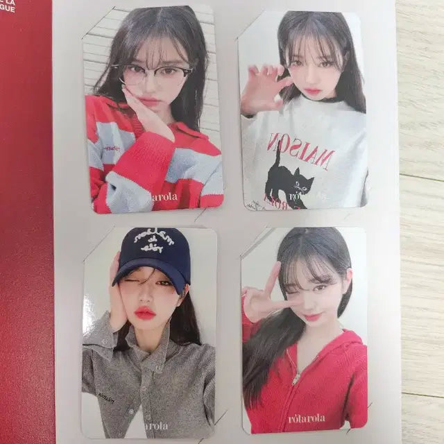 아이브 장원영 로라로라 포토카드