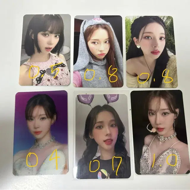 에스파 포카 에스파 카리나 포토카드 유지민 지젤 윈터 닝닝 포카 sm 엔