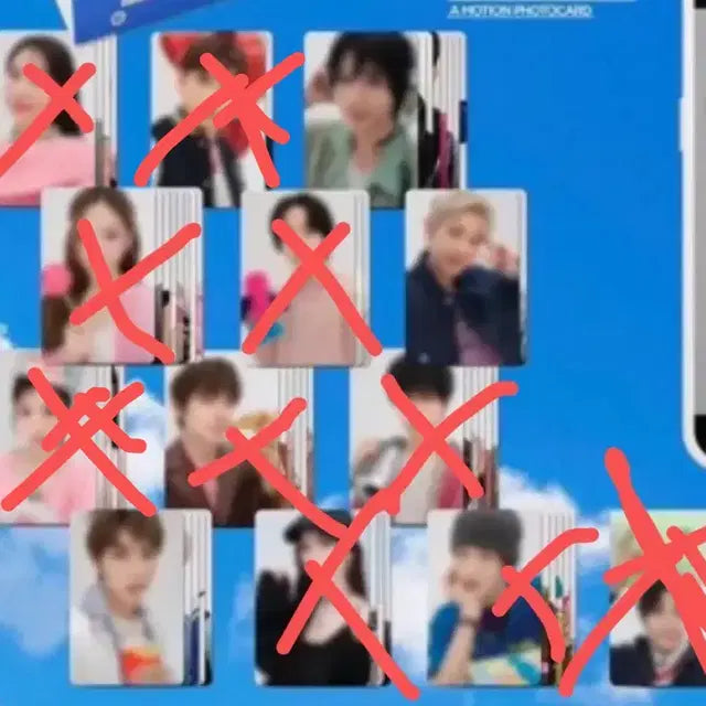 sm포카 분철 급처 레드벨벳/wayv/엑소/동방신기/루카스/나이비스/