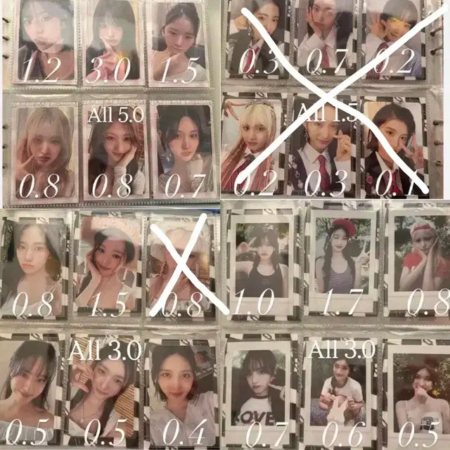 아이브 포토카드 일괄 판매