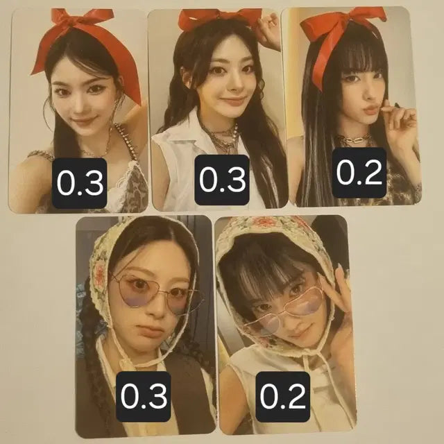 스테이씨 치아땡 멬스 미니레코드 미공포 포카 양도 판매 세은 아이사