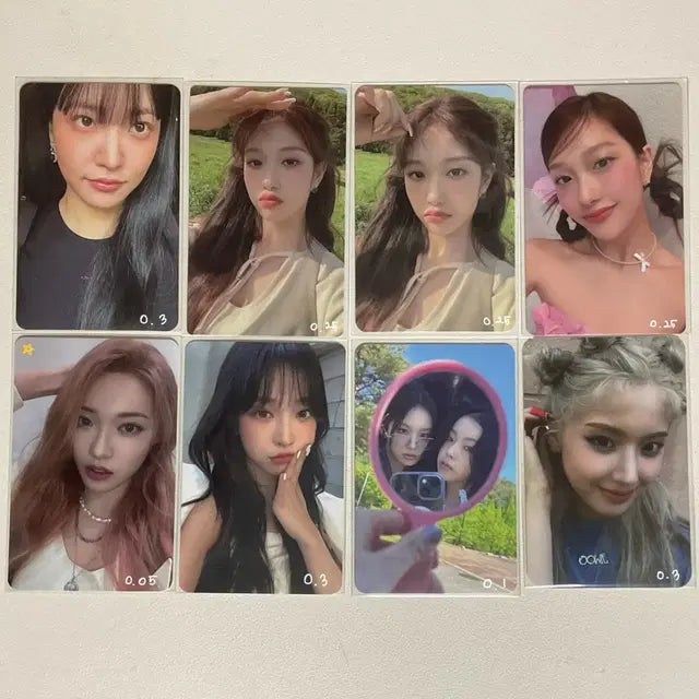 설윤 규진 지우 하람 하루나 이서연 예리 여돌 앨포 포카 포토카드