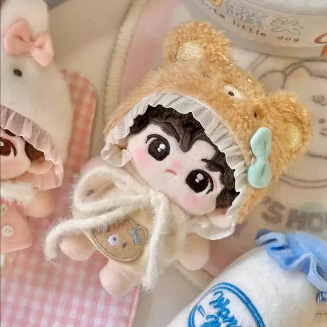 10cm인형옷 포실모자세트(3종)