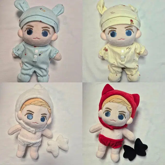 20cm 인형옷 수트 정장 세트