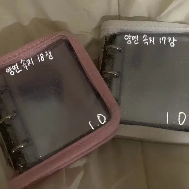 3공 지퍼바인더 콜북 콜렉트북 양도 판매