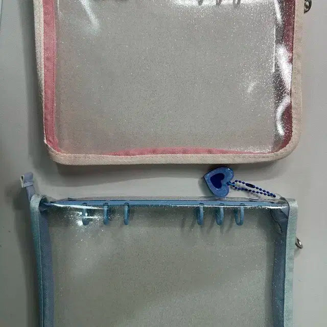 6공 지퍼바인더 핑크 하늘 양도 팔아요