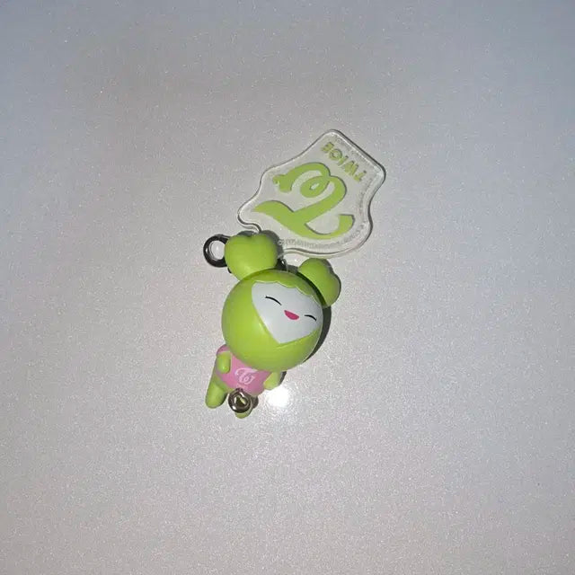 트와이스 정연 라부리 가챠 키링
