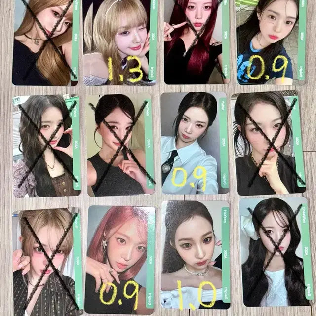 (QR+실물) 트리플에스 앨범 오브젝트 OMA AA302 AA303