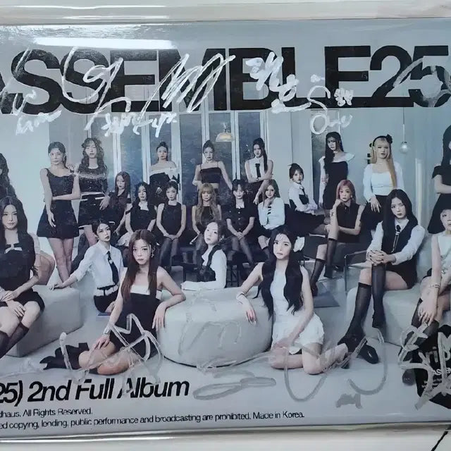 ASSEMBLE25 깨어 24인 전체 싸인앨범 팝니다 트리플에스