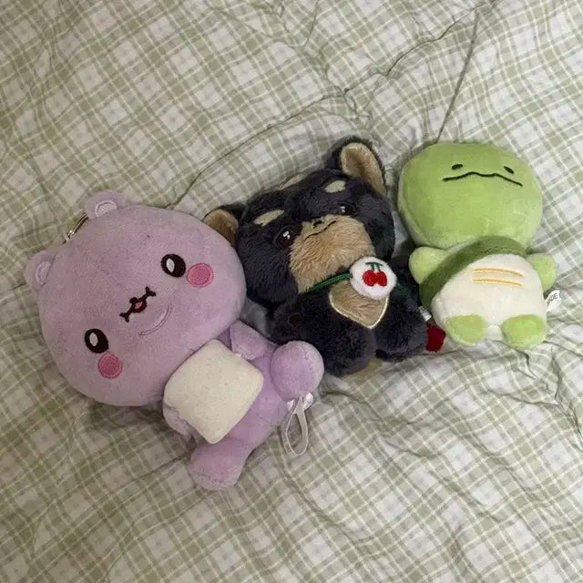 몬스타엑스 형원 인형 투턱곰