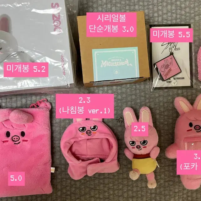 창빈 돼끼 굿즈