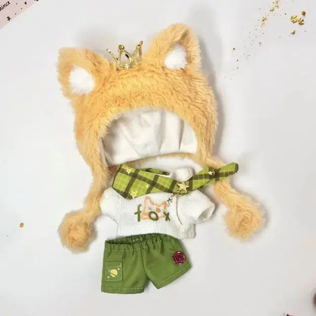 10cm인형옷 어린왕자여우세트