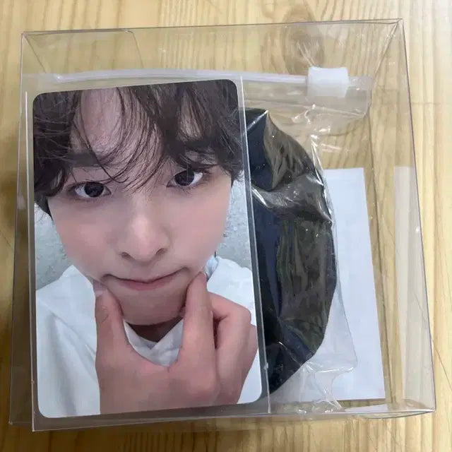 리쿠 베레모 키링+포카