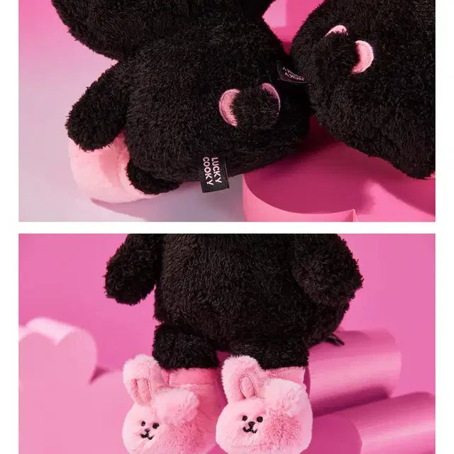 BT21 쿠키 BTS 정국 인형 블랙 한정판 LUCKY COOKY