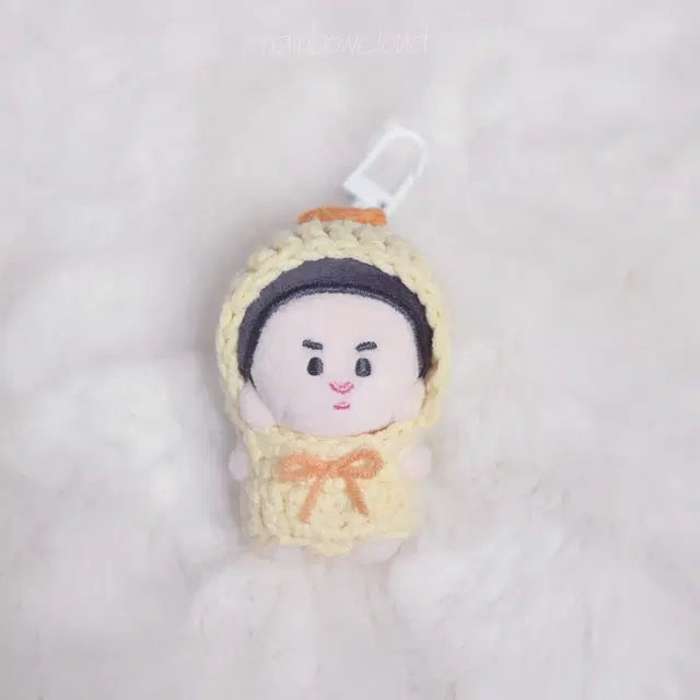 5cm 인형옷 올인원 병아리 하늘왕관 두더지 솜인형 옷