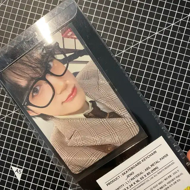 엔시티 드림 드림쇼3 엠디 제노 스케이트보드 키체인 키링 포카