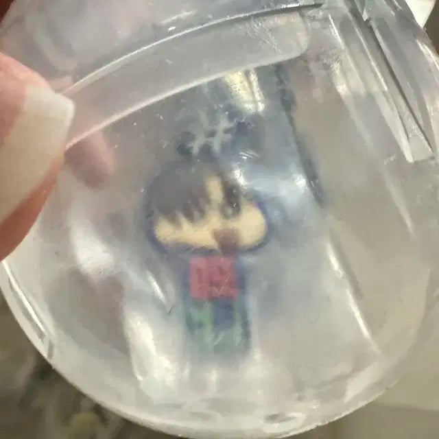 투바투 짱구 콜라보 키링