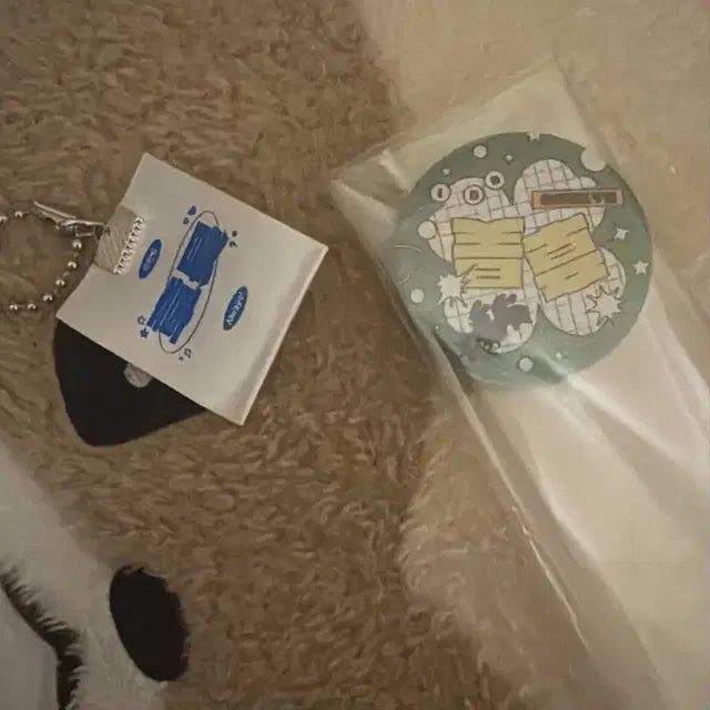 장하오 핀뱃지 키링 굿즈