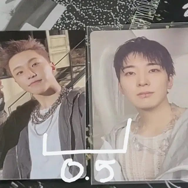 세븐틴 원우 호시 해피 버스트데이 썬더 앨포 포카 판매