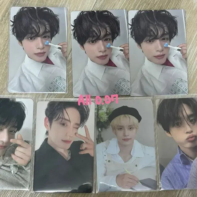 제베원 제로베이스원 김지웅 포카 포토카드