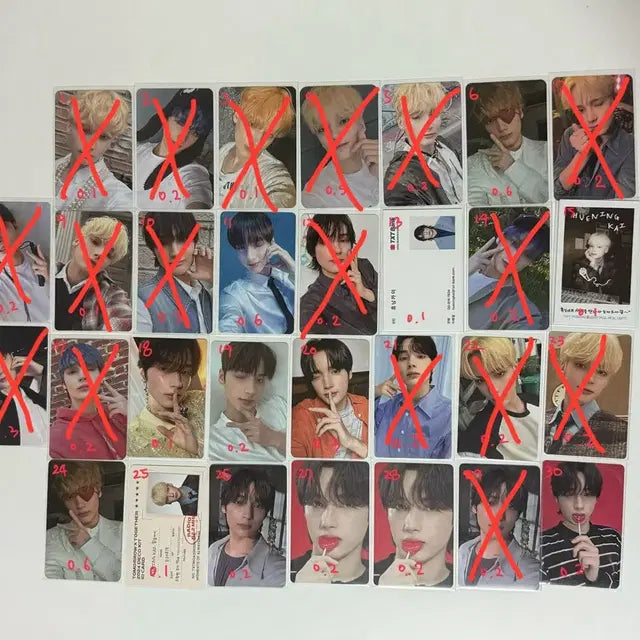 찐찐급처)투바투 포카 팔아요